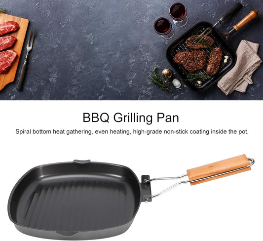 Portable Non-Stick Folding Frying Pan