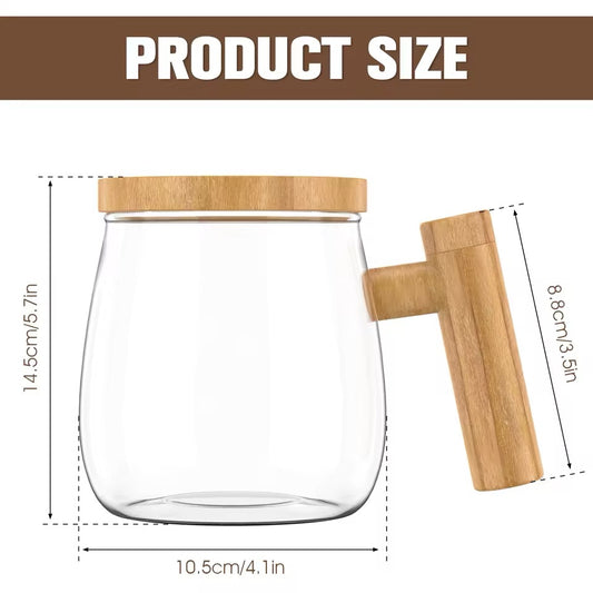 Rechargeable Coffee Mug Borosilicate Glass