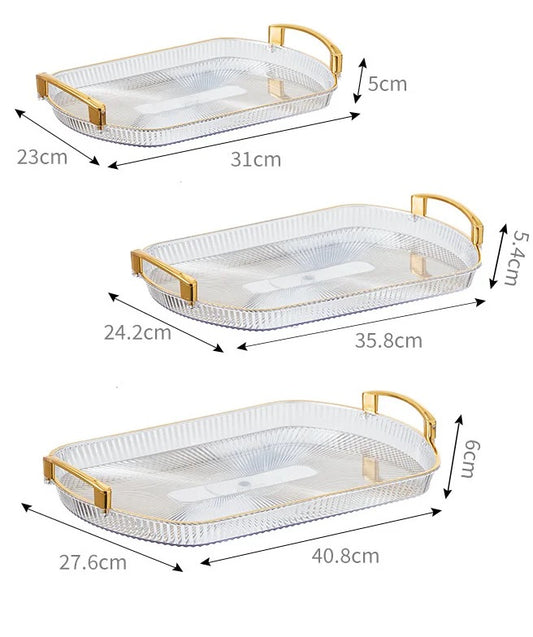 Serving Tray 3 Pcs Set