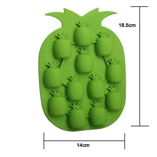 Pineapple Shape Silicon Ice Tray