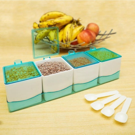 Spice Case 4 Compartment