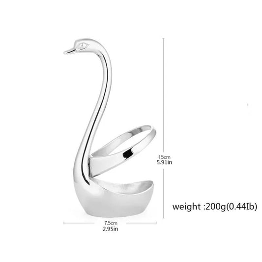 Swan Shape Cutlery Organizer