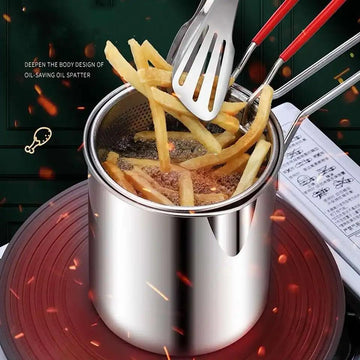 Stainless Steel Deep Frying Pot