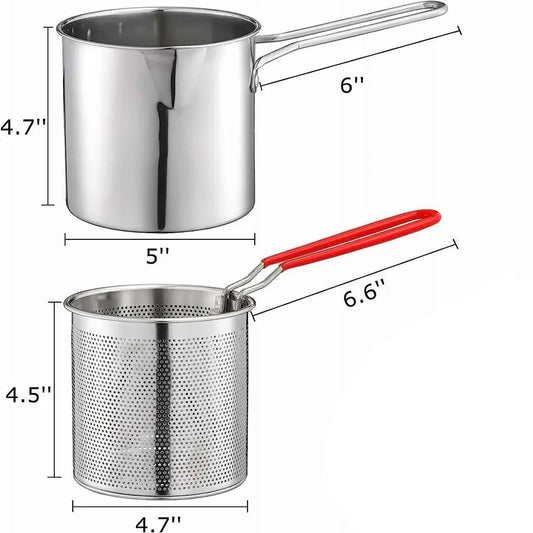 Stainless Steel Deep Frying Pot