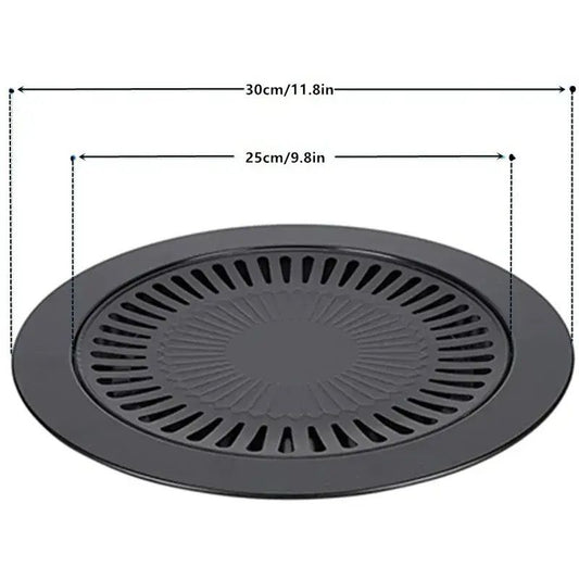 Smokeless Barbecue Grill Pan