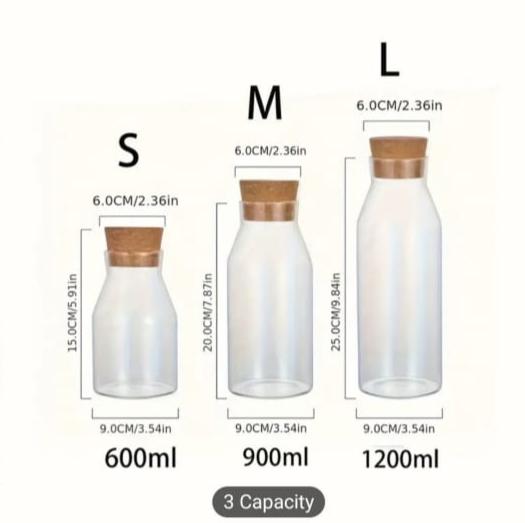 Food Grade Glass Bottles