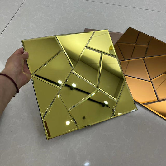 Adhesive Glass Mirror Tile