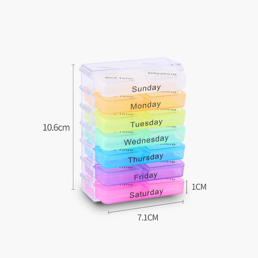 Medicine Pill Organizers 28-grid