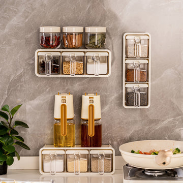 3-compartment spice boxes