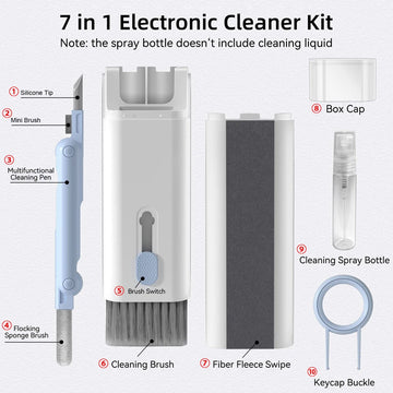 7-in-1 Keyboard Cleaner Brush Kit