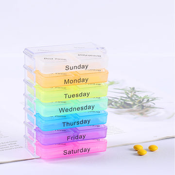 Medicine Pill Organizers 28-grid