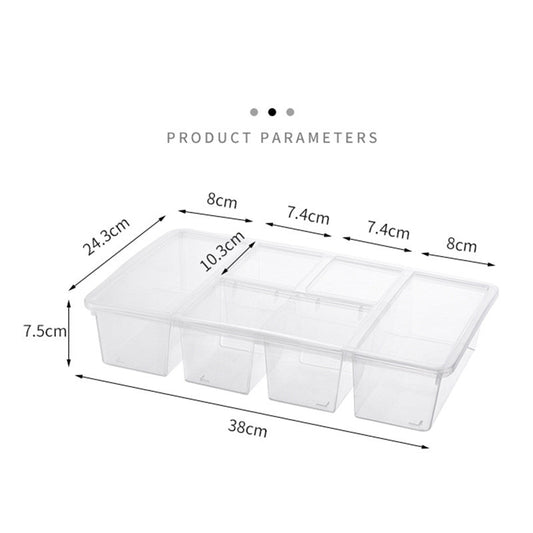 5 Grid Snack Storage Box