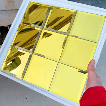 Adhesive Glass Mirror Tile