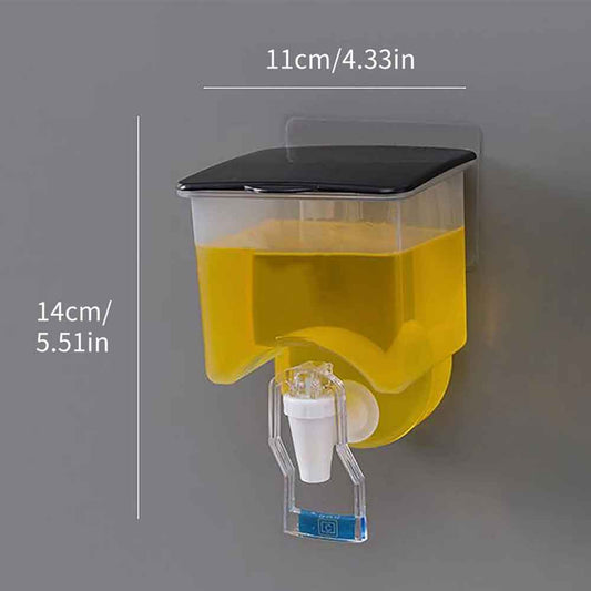 Wall-Mounted Oil Vinegar Dispenser